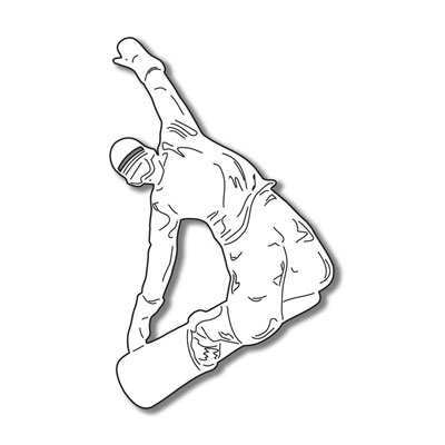 Stamping Station - Snowboarder #1